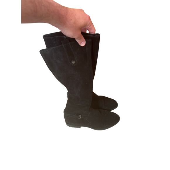 La Canadienne black suede boots, size 7.5 M - Picture 2 of 8